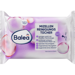 Balea  Міцелярні серветки для чищення 25 шт