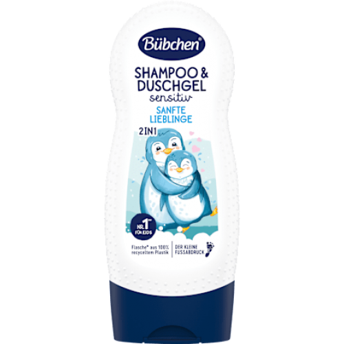 Bübchen Дитячий шампунь 2в1 Sanfte Lieblinge sensitiv, 230 мл