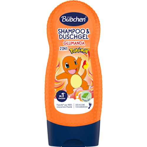 Bübchen Дитячий шампунь 2в1 Pokémon Charmander, 230 мл