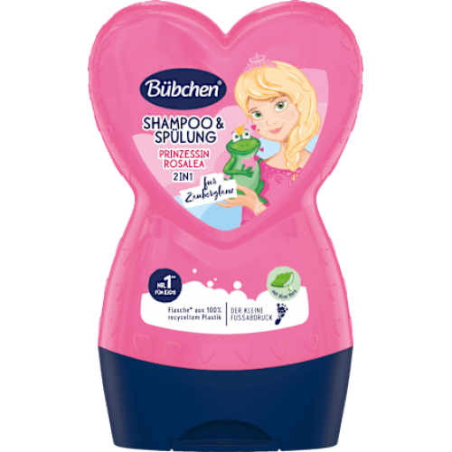 Bübchen Дитячий шампунь і кондиціонер  Princess Rosalea, 230 мл