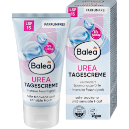 Balea Денний крем 5% Urea SPF 15, 50 мл