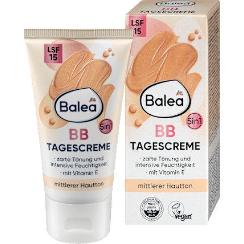 Balea Денний BB крем 5в1 LSF 15 - середній тип шкіри 50 мл
