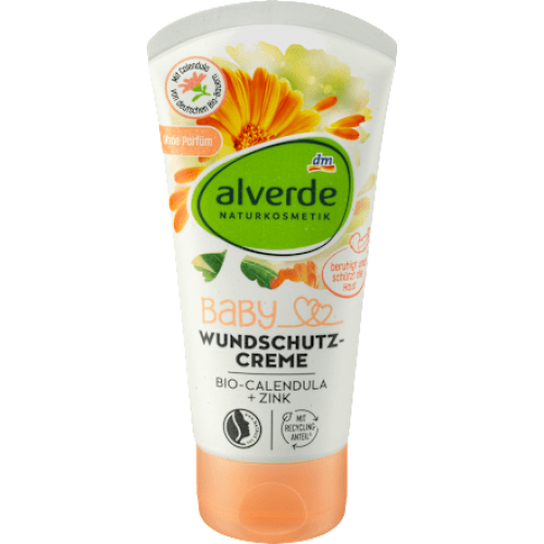 Alverde  Дитячий захисний крем з календулою, 75 мл 