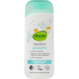 Alverde Шампунь для чутливої шкіри голови Sensitive, 200 мл