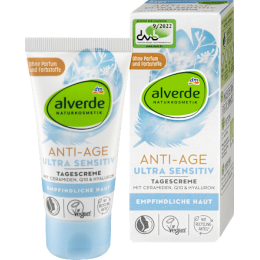 Alverde Антивіковий крем для обличчя ANTI-AGE Ultra Sensitive 50 мл Tagescreme