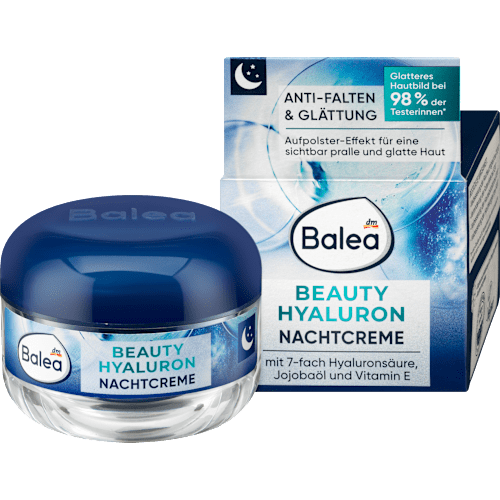 Balea Нічний крем з гіалуроновою кислотою, 50 мл