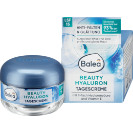 Balea Крем для обличчя Beauty Hyaluron LSF15, 50 мл