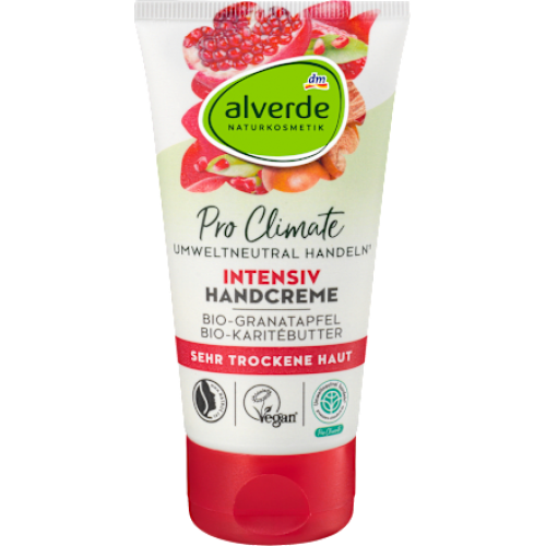 Alverde Крем для рук інтенсивний Bio-Granatapfel, Bio-Karitébutter, 75 мл