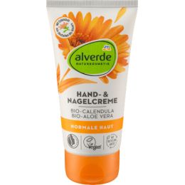Alverde Крем для рук і нігтів Bio Calendula & Bio Aloe Vera, 75 мл