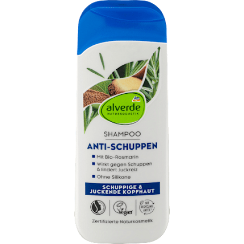 Alverde Шампунь проти лупи Anti-Schuppen, 200 мл