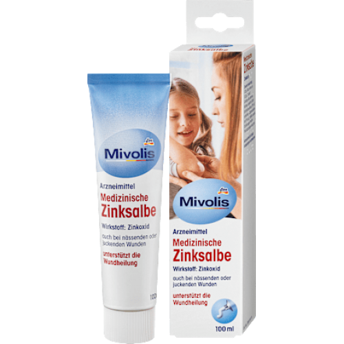Mivolis Мазь цинкова лікувальна, 100 мл