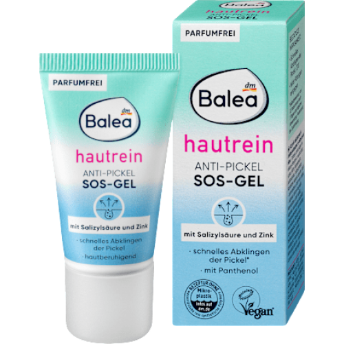 Balea SOS гель від прищів Hautrein SOS-Gel, 15 мл