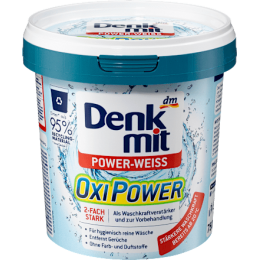 Denkmit  Плямовивідник OXI Power для білих тканин 750 г