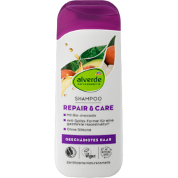 Alverde Відновлюючий шампунь з авокадо та маслом Ши, 200 мл