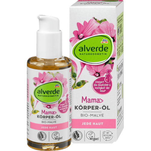 Alverde Олія для тіла Bio Malve для вагітних, 100 мл