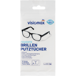 VISIOMAX Серветки для чищення окулярів 10х2, 10 шт