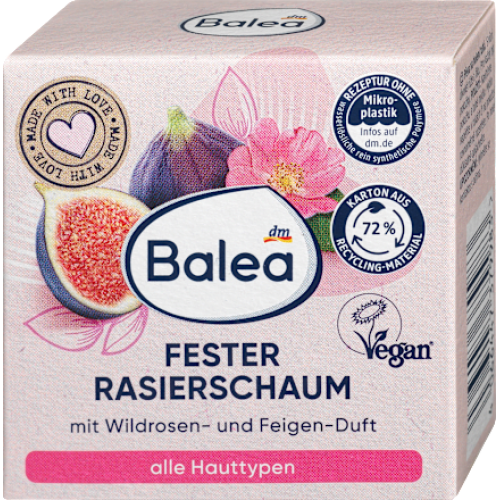 Balea Тверда піна для гоління Wildrose Feige, 60 г