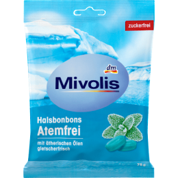 Mivolis Льодяники Вільне дихання, 75 г