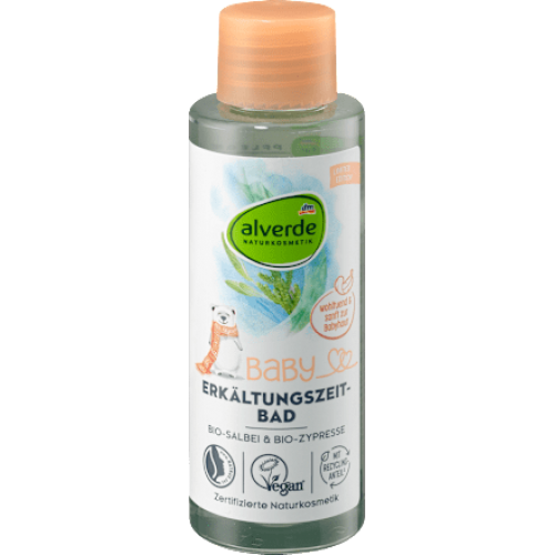 Alverde Дитяча заспокійлива вода для ванни 100 мл