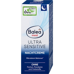 Balea MED Нічний крем для обличчя Ultra Sensitive 50 мл