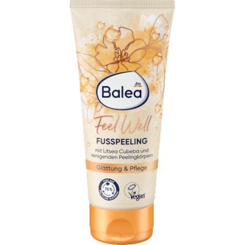 Balea Пілінг для ніг Feel Well Litsea Cubeba 100 мл