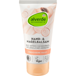 Alverde Бальзам для рук і нігтів Aprikosenkernöl & Pflanzliches Keratin, 75 мл