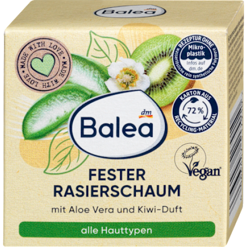 Balea Тверда піна для гоління Алое Вера та Ківі, 60 г