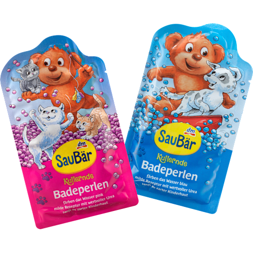 SauBär Дитяча добавка для ванн перли, 60 г