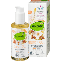 Alverde  Дитяча олія 100% чиста мигдальна олія, 100 мл