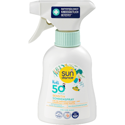 Sandance Сонцезахисний спрей для чутливої шкіри дітей, SPF 50, 200 мл