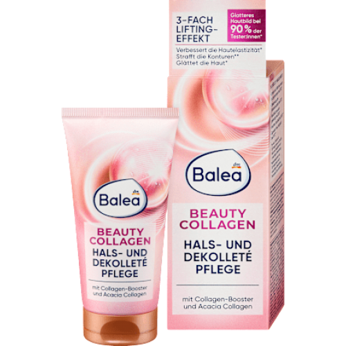 Balea Догляд за шиєю та зоною декольте Beauty Collagen 50 мл
