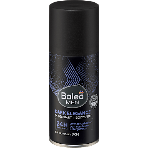 Balea MEN Дезодорант-спрей для тіла Dark Elegance, 150 мл