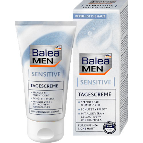 Balea MEN Крем для чутливої шкіри обличчя Sensitive , 75 мл