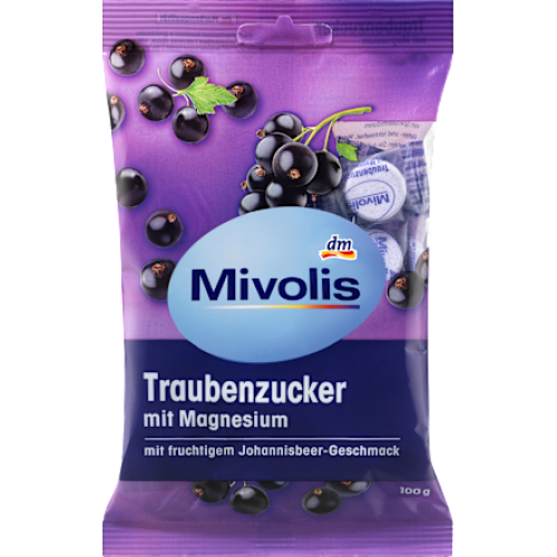 Mivolis Декстроза з магнієм Смородина, 100г