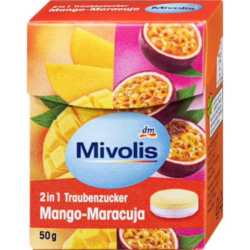 Mivolis Декстроза Манго-Маракуйя 2в1 50 г