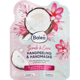 Balea Маска-пілінг для рук Scrub & Care, 20 мл