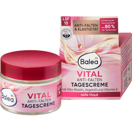 Balea Крем для обличчя Vital проти зморшок LSF15 50 мл