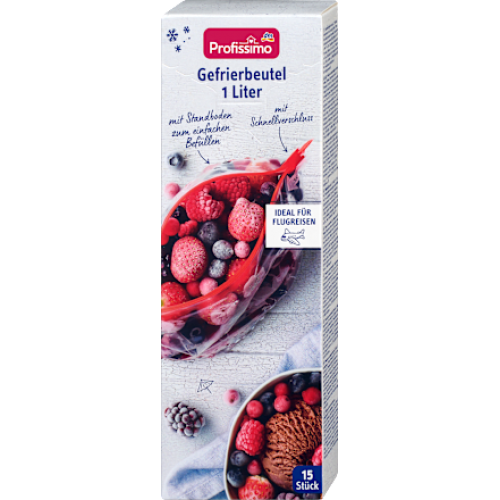 Profissimo Пакети Zip-Lock 1 л 15шт
