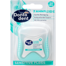 Dontodent Нитка зубна для чутливих ясен Sensitive Floss 50м