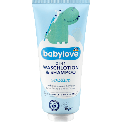 Babylove Дитячий шампунь 2in1 200мл