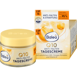 Balea Денний крем проти зморшок Q10 LSF15, 50 ml