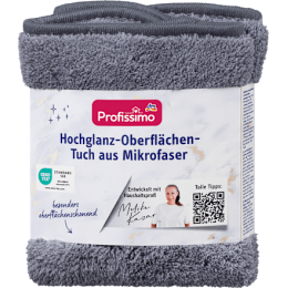Profissimo Серветка з мікрофібри Hochglanz-Oberflächentuch aus Mikrofaser, 1 шт