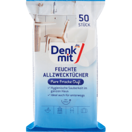 Denkmit Вологі серветки для прибирання  50 шт