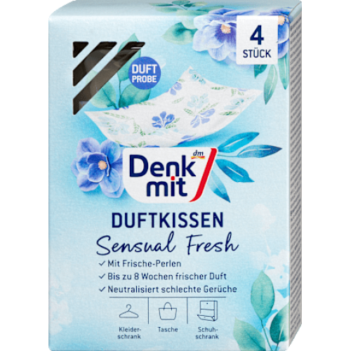 Denkmit Ароматна подушка для шафи Sensual Fresh 4 шт
