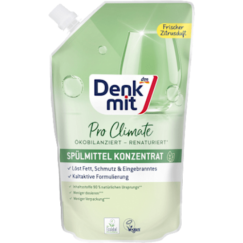 Denkmit Концентрат засобу для миття посуду Pro Climate, 500 мл