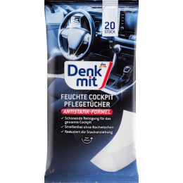 Denkmit Серветки вологі для догляду за автомобілем 20 шт