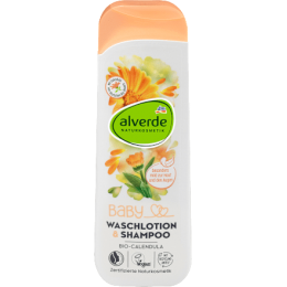 Alverde Дитячий шампунь та засіб для купання  Календула, 250 мл
