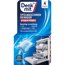 Denkmit  Таблетки для чищення посудомийної машини, 4шт