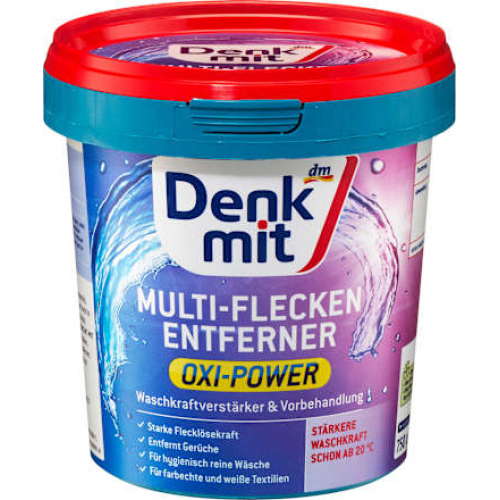Denkmit  Плямовивідник OXI Power для кольорових тканин, 750 г