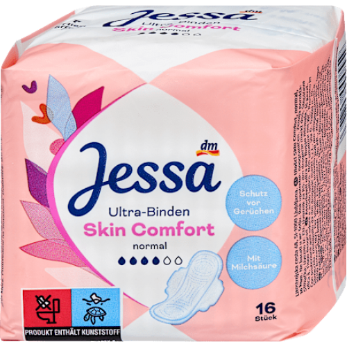 Jessa Прокладки Skin Comfort 16 шт
